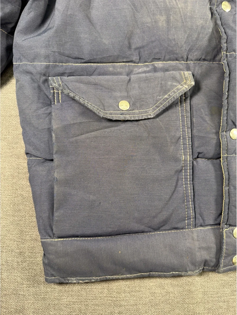 Vintage Adventure Gear 1970s Western Yoke Down Puffer Jacket